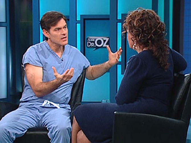 Dr. Oz and Oprah discuss aging well.