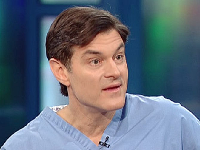 Dr. Oz says you can eat all the sushi you want without worrying about getting a parasite.