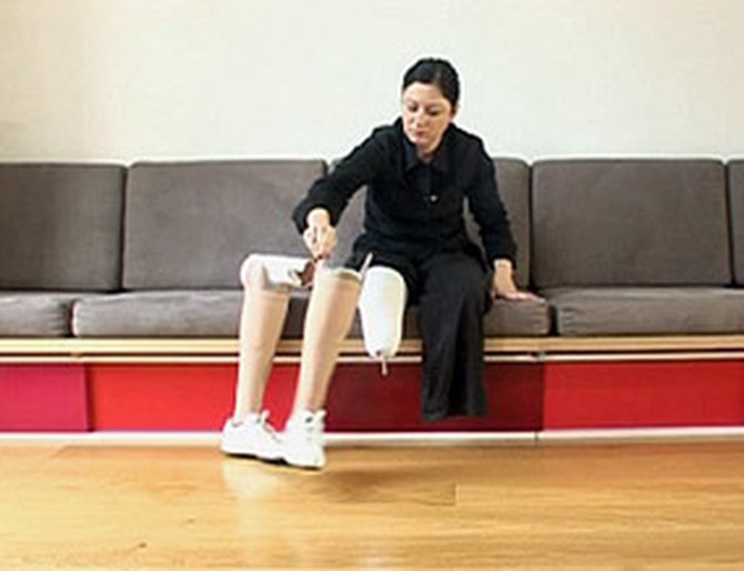Gill lost both her legs in the 2005 London train bombing.