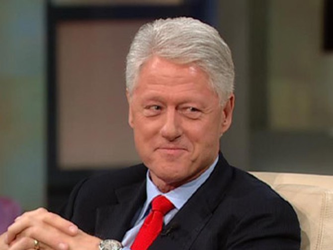 Bill Clinton discusses his philanthropic efforts.