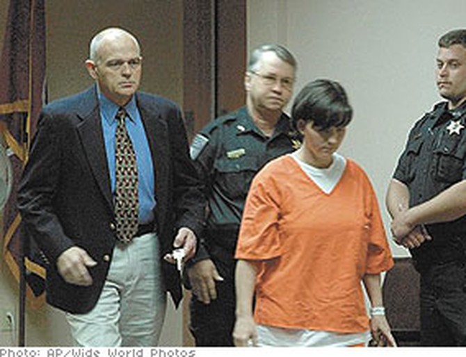 Mary Winkler was arrested two days after shooting her husband.