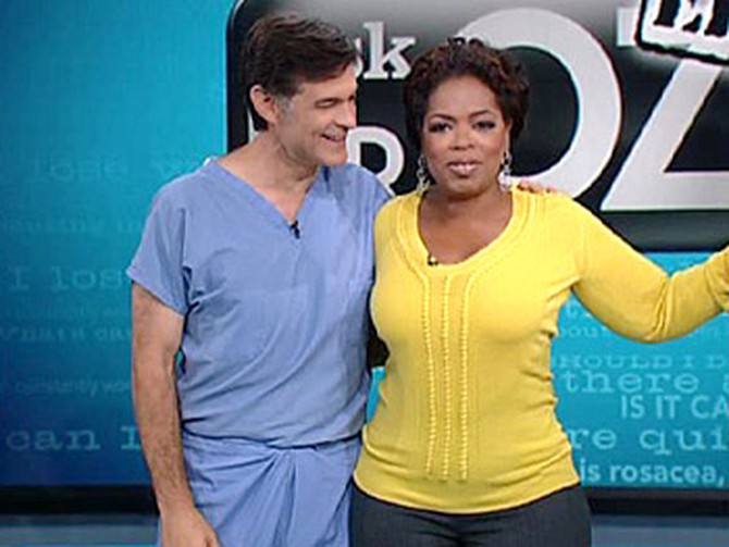 Dr. Oz is taking over The Oprah Show.