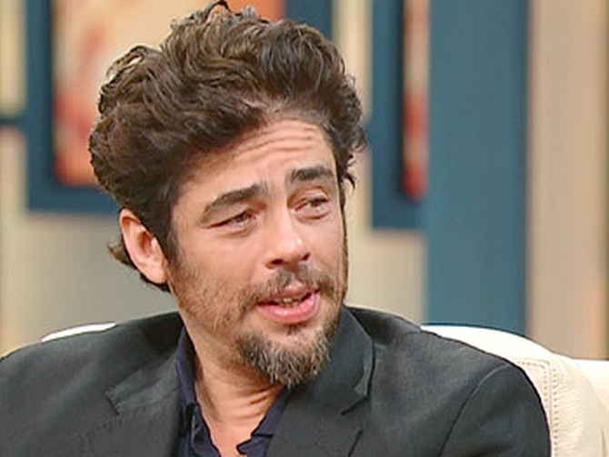 Benicio Del Toro talks about acting.