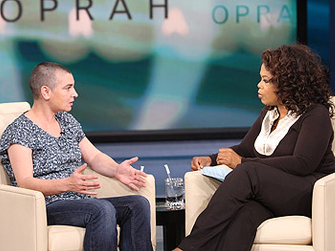 Sin&#233;ad O'Connor and Oprah