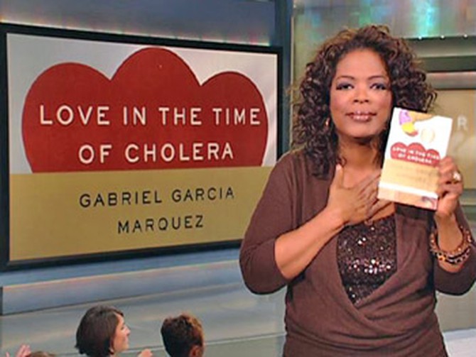 Oprah announces her fall book club selection.