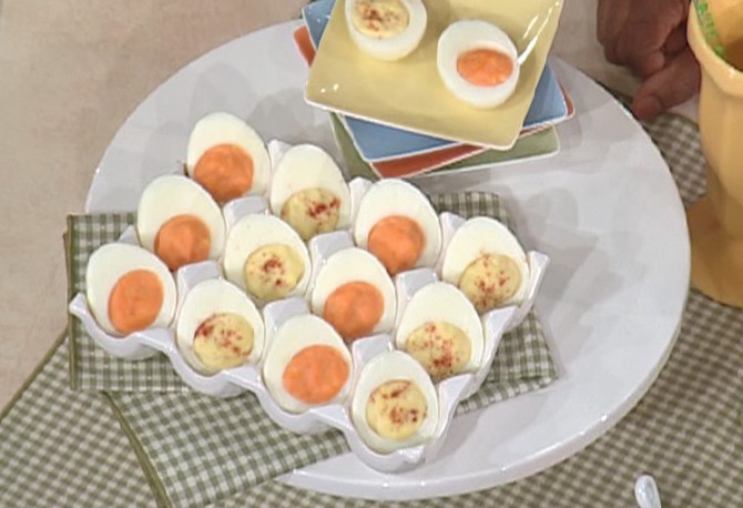 Jessica Seinfeld's deviled eggs