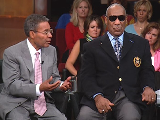 Dr. Alvin Poussaint and Bill Cosby