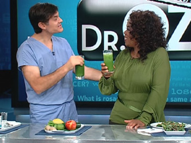 Dr. Oz's green drink