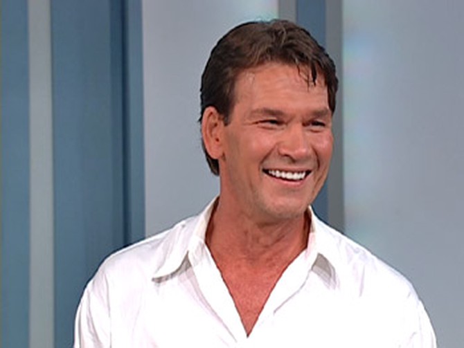 Patrick Swayze talks about what projects he's working on now.