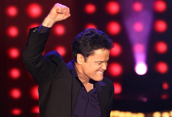 Donny Osmond performs 'Solider of Love.'