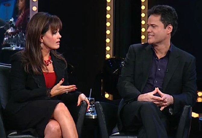 Donny and Marie Osmond remember their father.