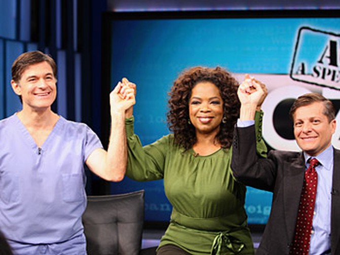 Dr. Oz, Oprah and Dr. Michael Roizen