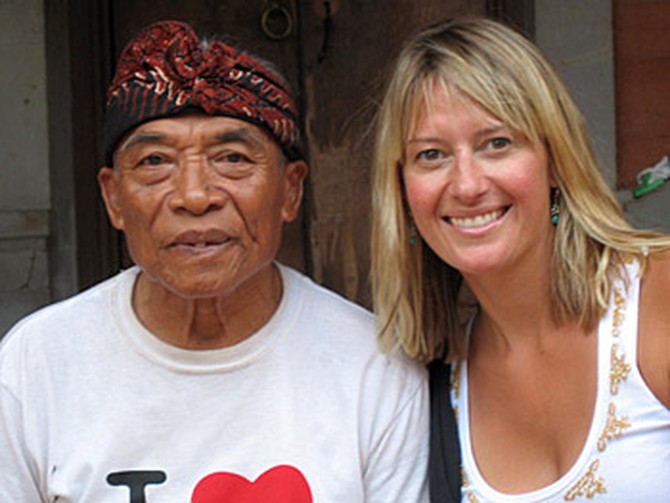 Kristin journeyed to Bali to meet Ketut.