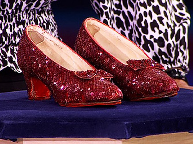 The ruby slippers