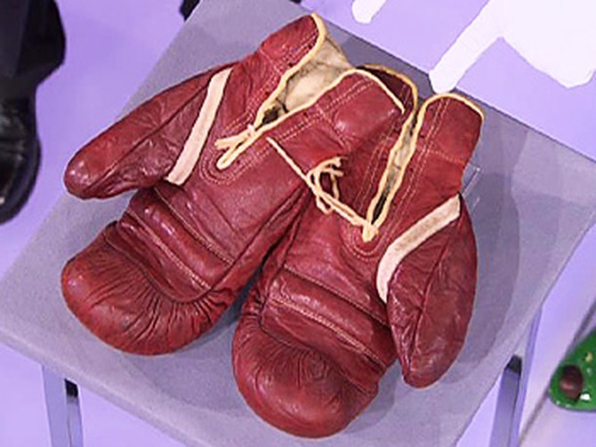 Joe Louis's boxing gloves
