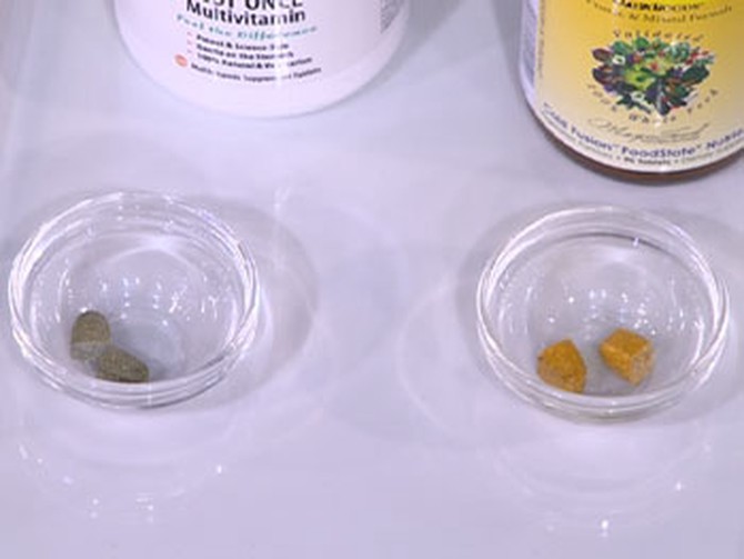 Dr. Oz says to cut your multivitamin in half.