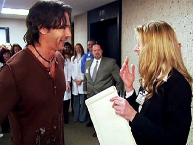 Rick Springfield surprises one of his biggest fans