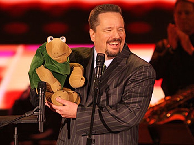 Terry makes with Oprah Show debut with Winston the Impersonating Turtle