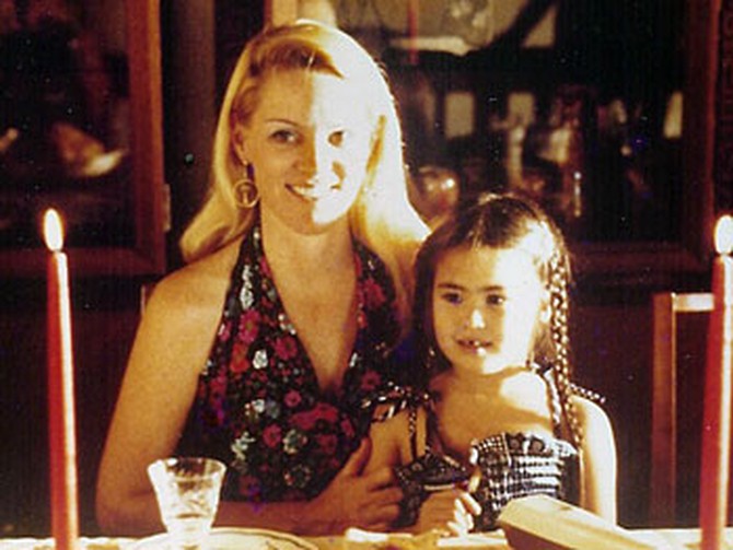 Tracy and her mother