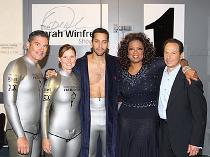 Kirk, Mandy-Rae, David Blaine, Oprah and Dr. Ralph Potkin