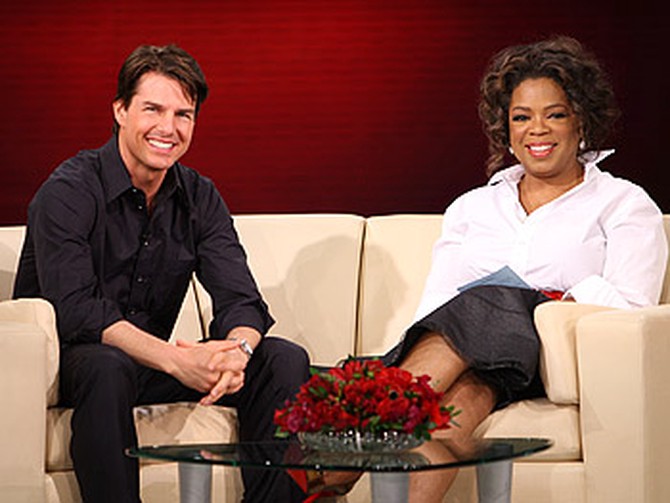 Tom Cruise and Oprah