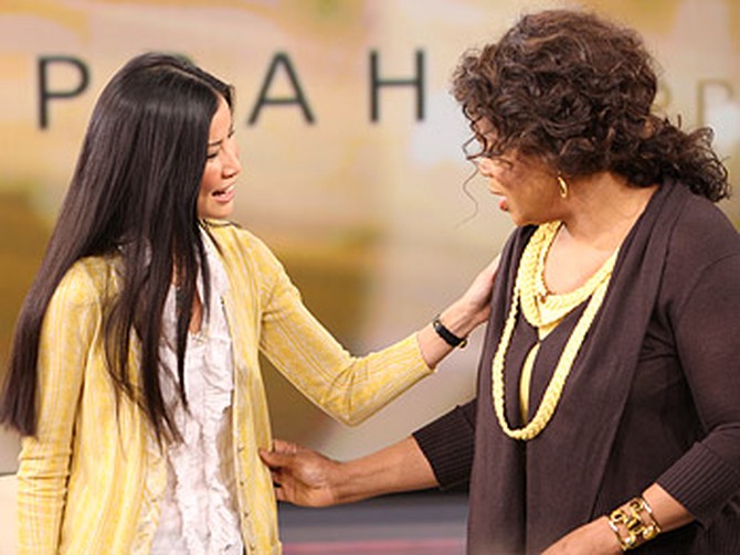 Lisa Ling and Oprah