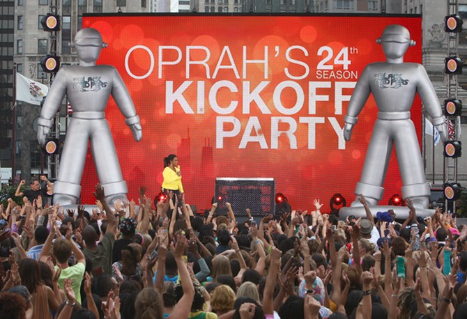 Oprah and the Black Eyed Peas