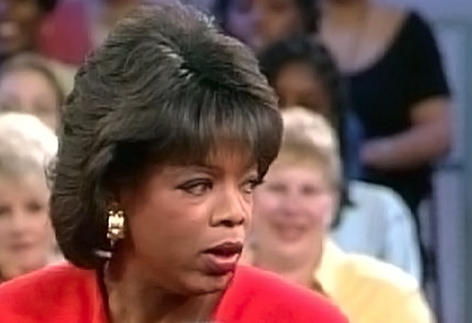Oprah's hair in 1994