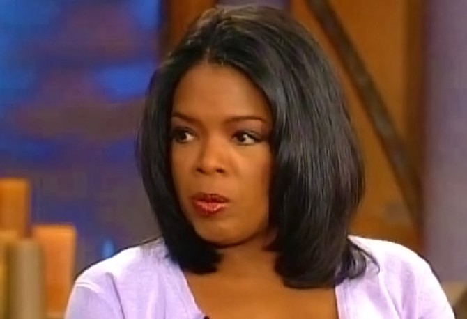 Oprah's hair in 1999