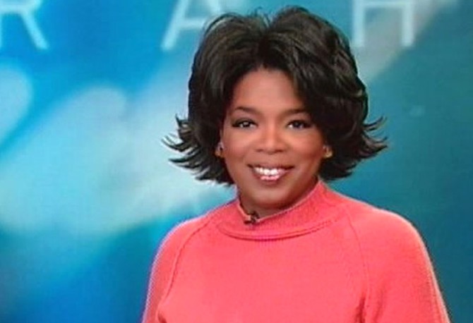 Oprah's hair in 2003
