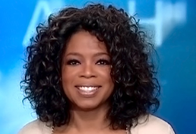 Oprah's hair in 2005
