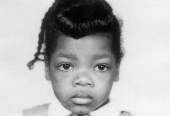 Oprah at 2 years old