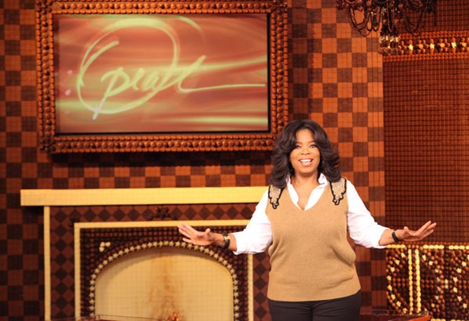 Oprah's chocolate set