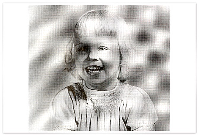Cybill Shepherd as a baby
