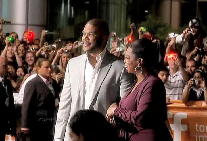 Tyler Perry on The Oprah Show in 2009