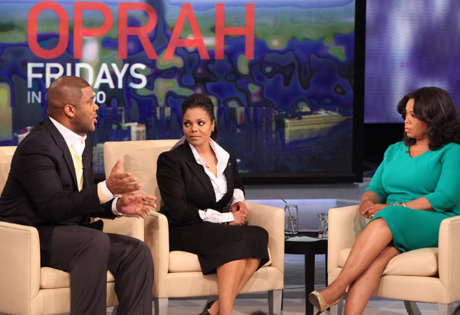 Tyler Perry on The Oprah Show in 2010