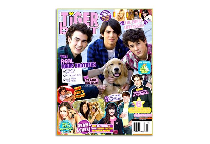 July 2009 Tiger Beat cover