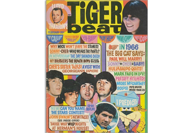 January 1966 Tiger Beat Cover