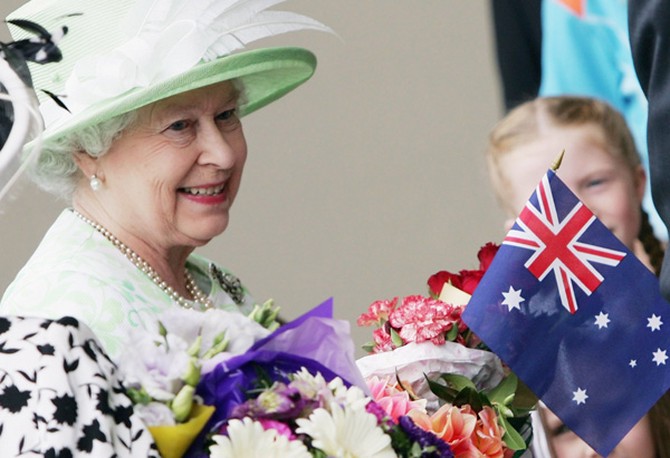 Queen Elizabeth II visits Australia in 2006