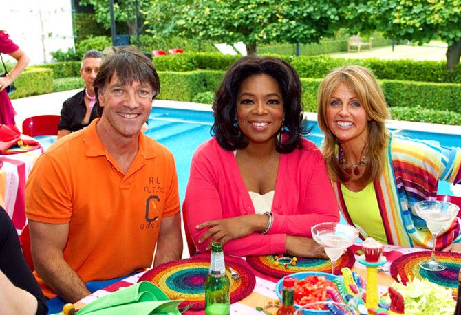 Oprah and two viewers