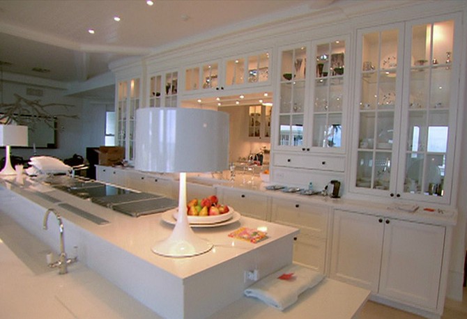 Celine Dion's kitchen