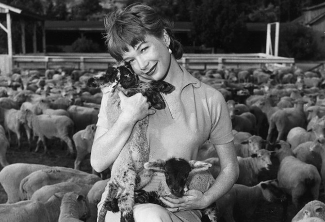 Shirley MacLaine in The Sheepman