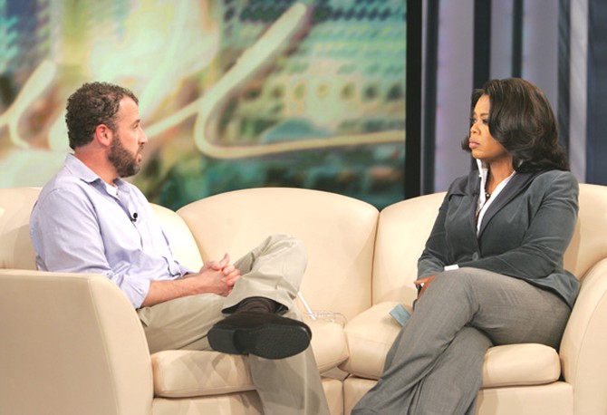 Oprah confronts James Frey, 2006