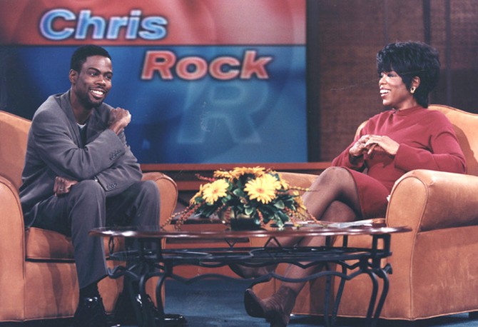 Chris Rock and Oprah in 1997