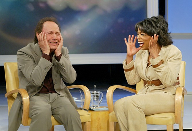 Billy Crystal and Oprah