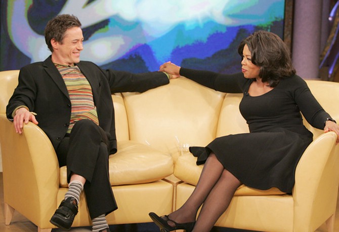 Robert Downey Jr. and Oprah