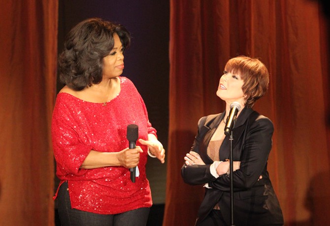 Oprah and Pat Benatar