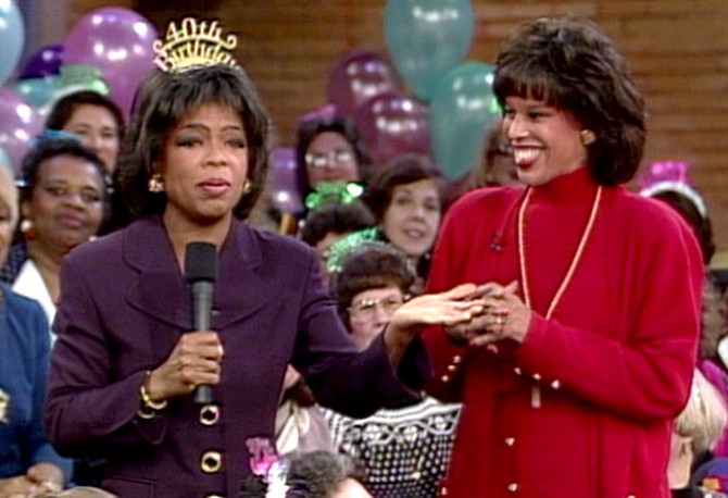 Oprah and Gayle in 1994