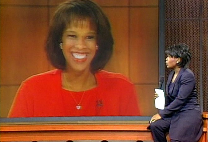 Gayle and Oprah in 1996