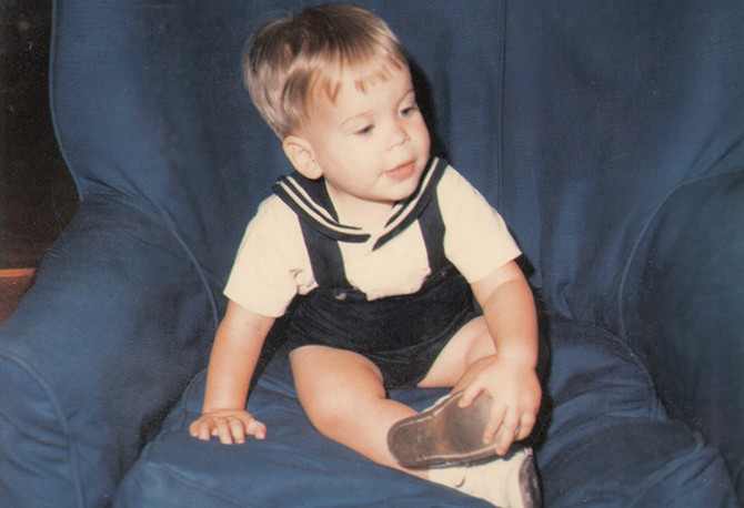 Rob Lowe as a baby